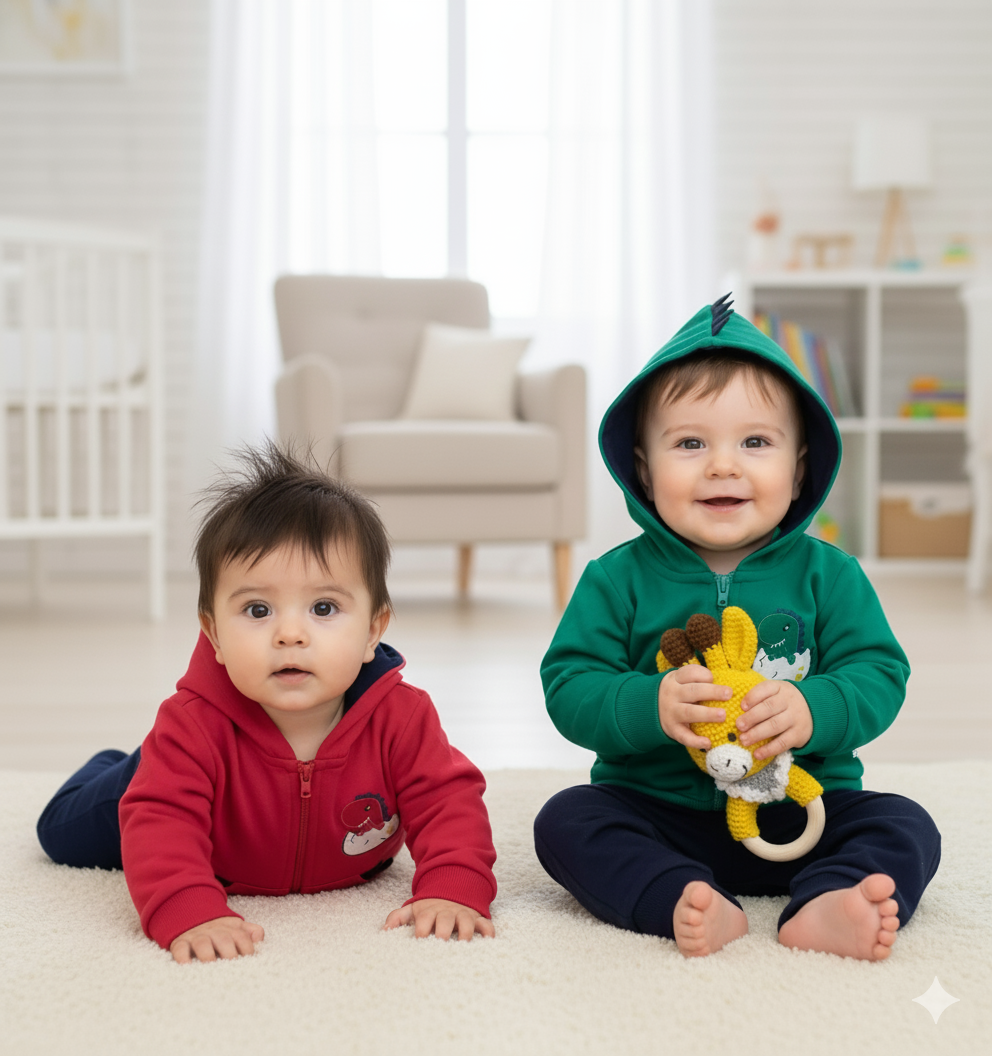 خریدآنلاین ست سویشرت شلوار پسرانه نوزادی