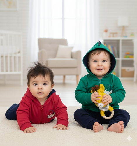 خریدآنلاین ست سویشرت شلوار پسرانه نوزادی