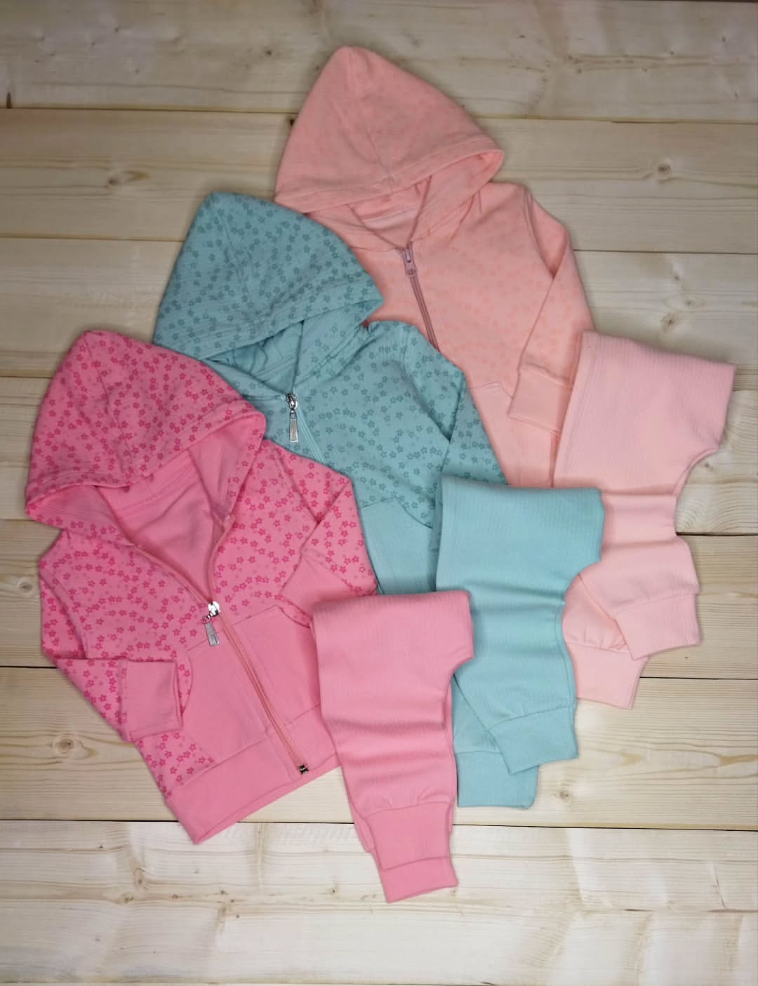 سویشرت شلوار کلاهدار دخترانه