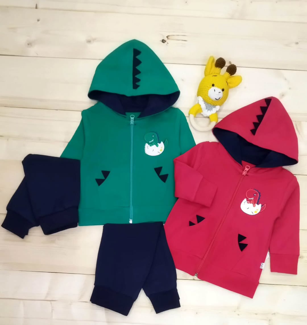 سویشرت شلوار کلاهدار پسرانه